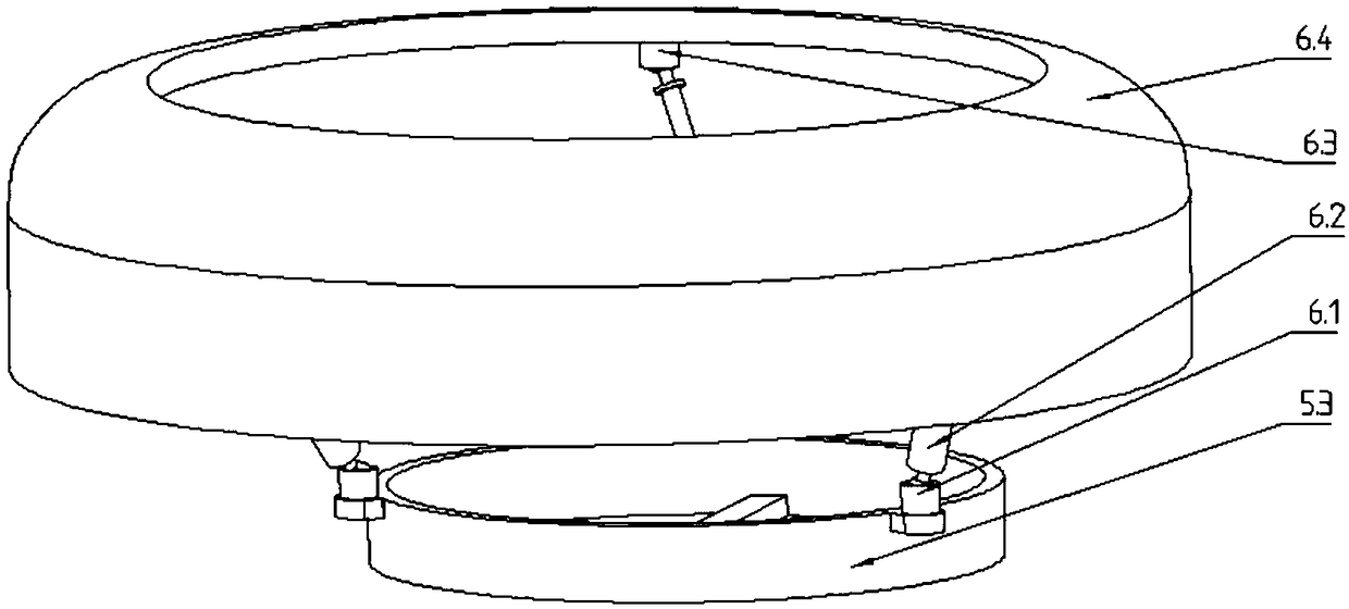 An electric patrol flying robot