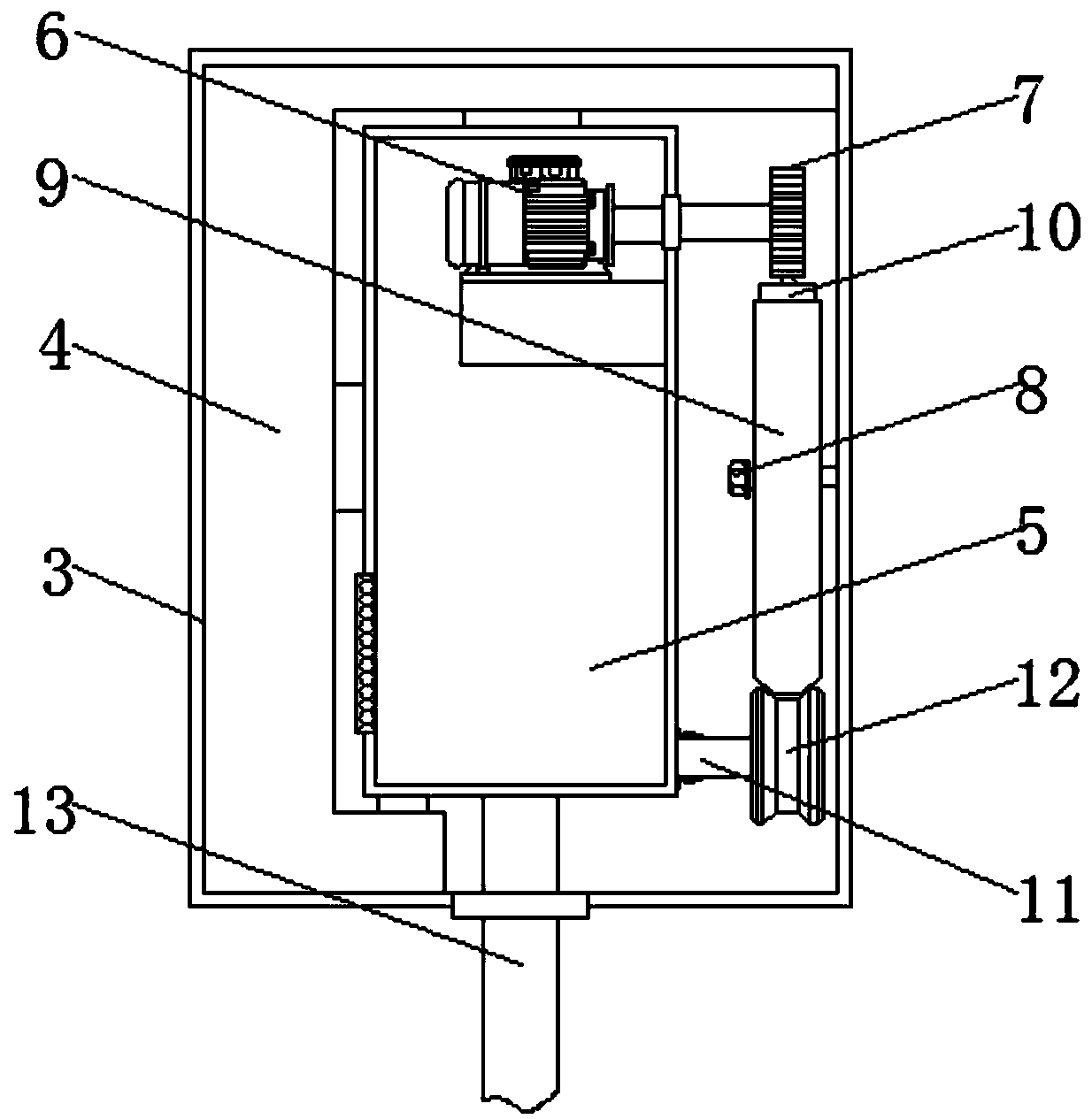 Environment-friendly paint spraying equipment with uniform paint spraying function