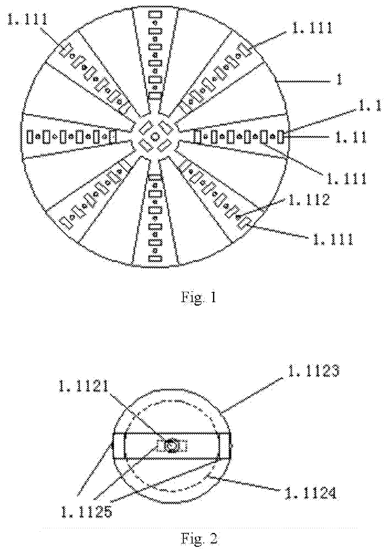 Combined rock-breaking tbm tunneling method in complex strata for realizing three-way force detection