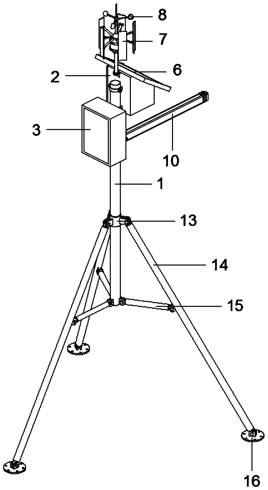 Water level wireless telemetering flow monitoring terminal