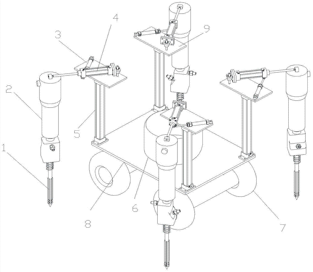 Self-moving subsoiler