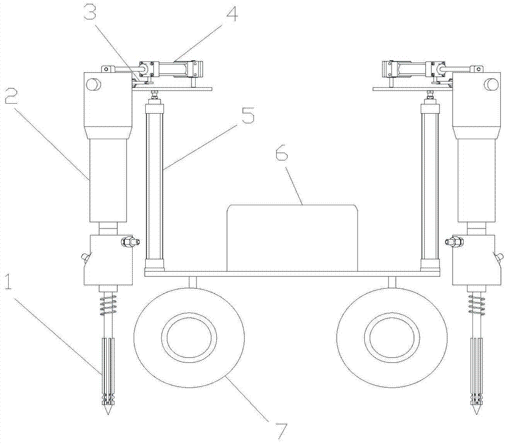 Self-moving subsoiler