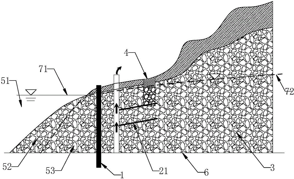 Underground reservoir technology preventing seawater intrusion