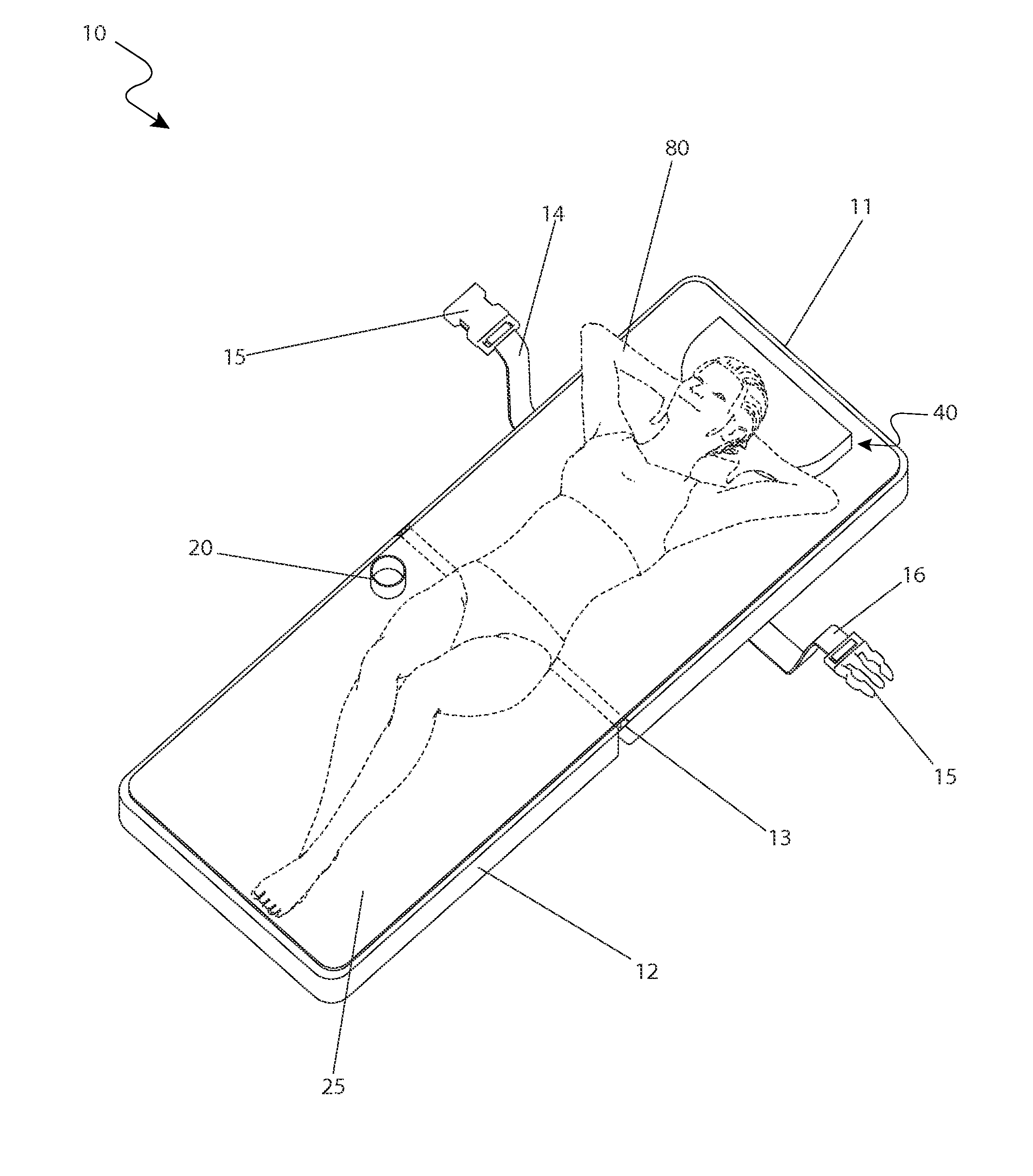 Modular lounge mat