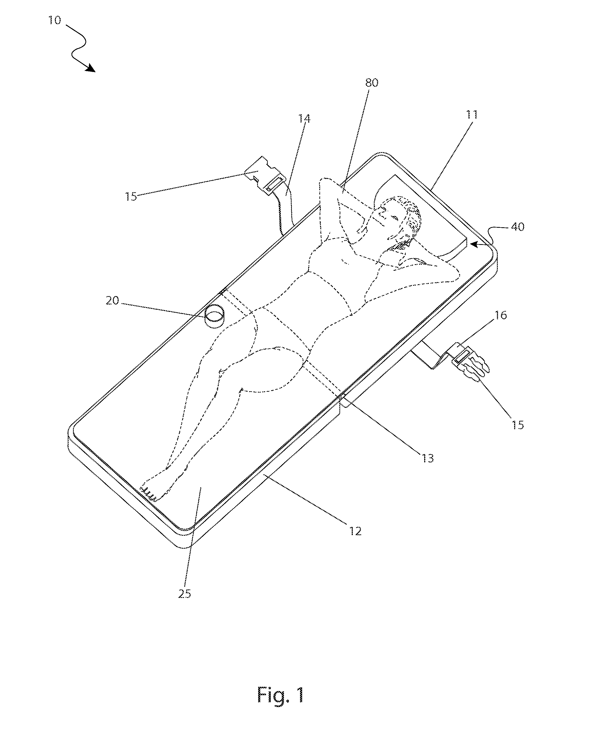 Modular lounge mat