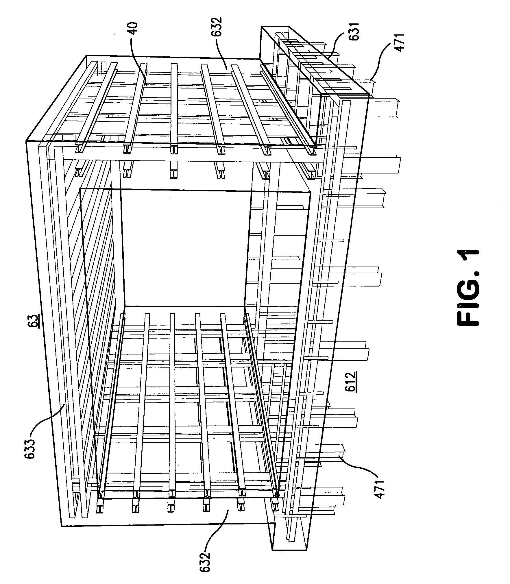 Modular construction mold apparatus and method for constructing concrete buildings and structures