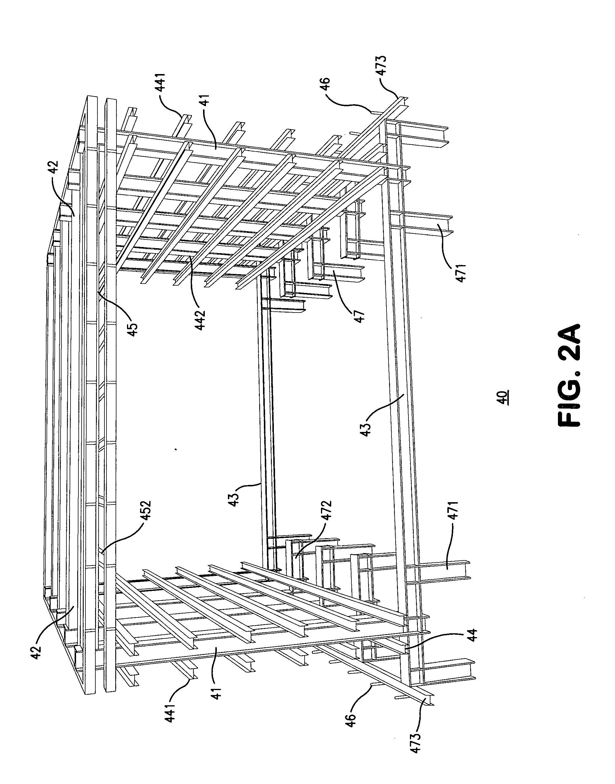 Modular construction mold apparatus and method for constructing concrete buildings and structures