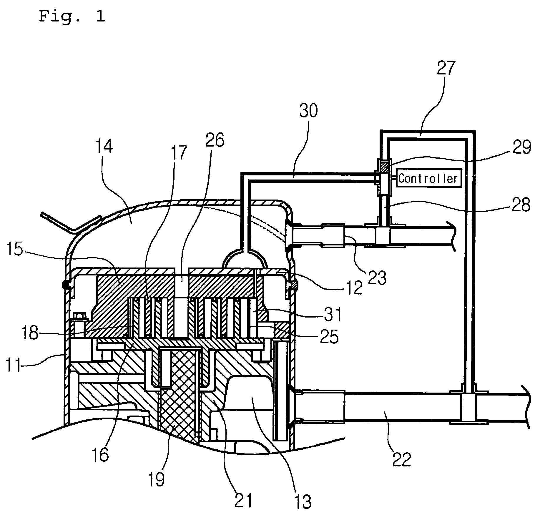 Variable capacity scroll compressor