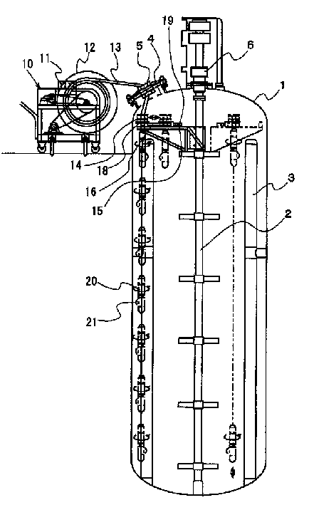 Device for automatically washing inner of pot