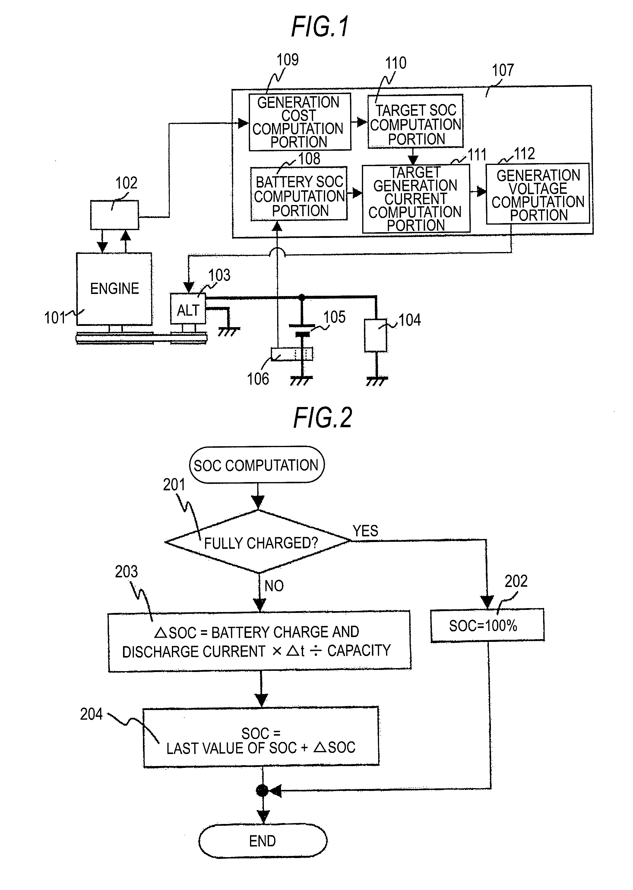 Power generation control apparatus in vehicle