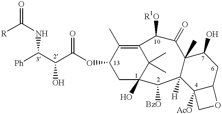 Taxane anticancer agents