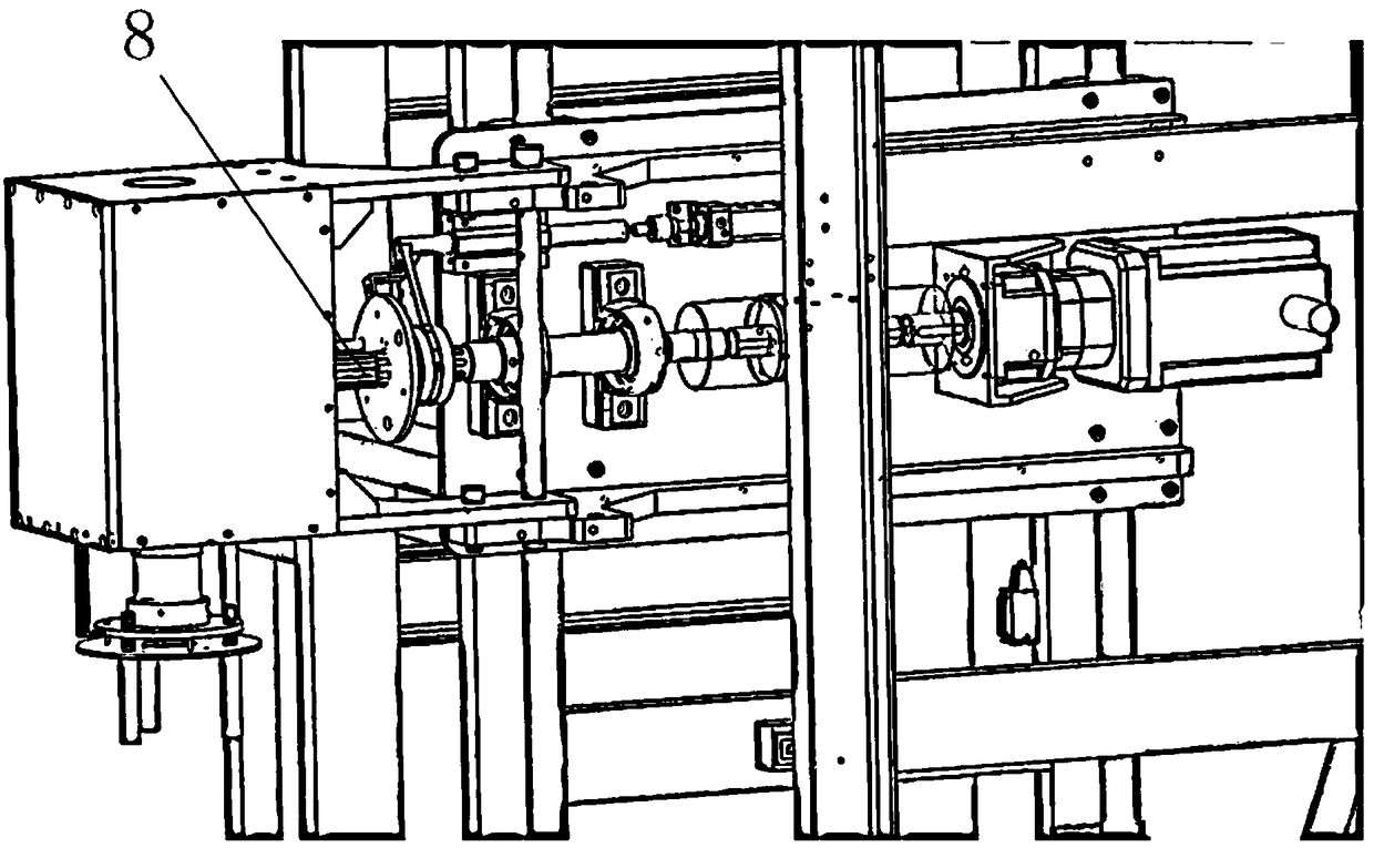 Valve rod valve rotating device