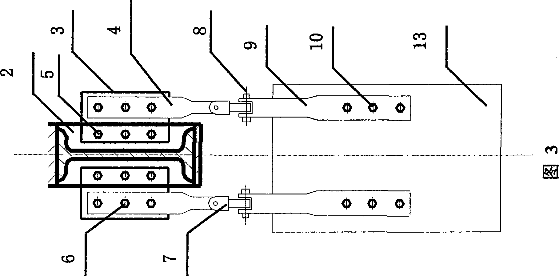 Method for preventing bottom of aluminum cell from upwarping and structure thereof