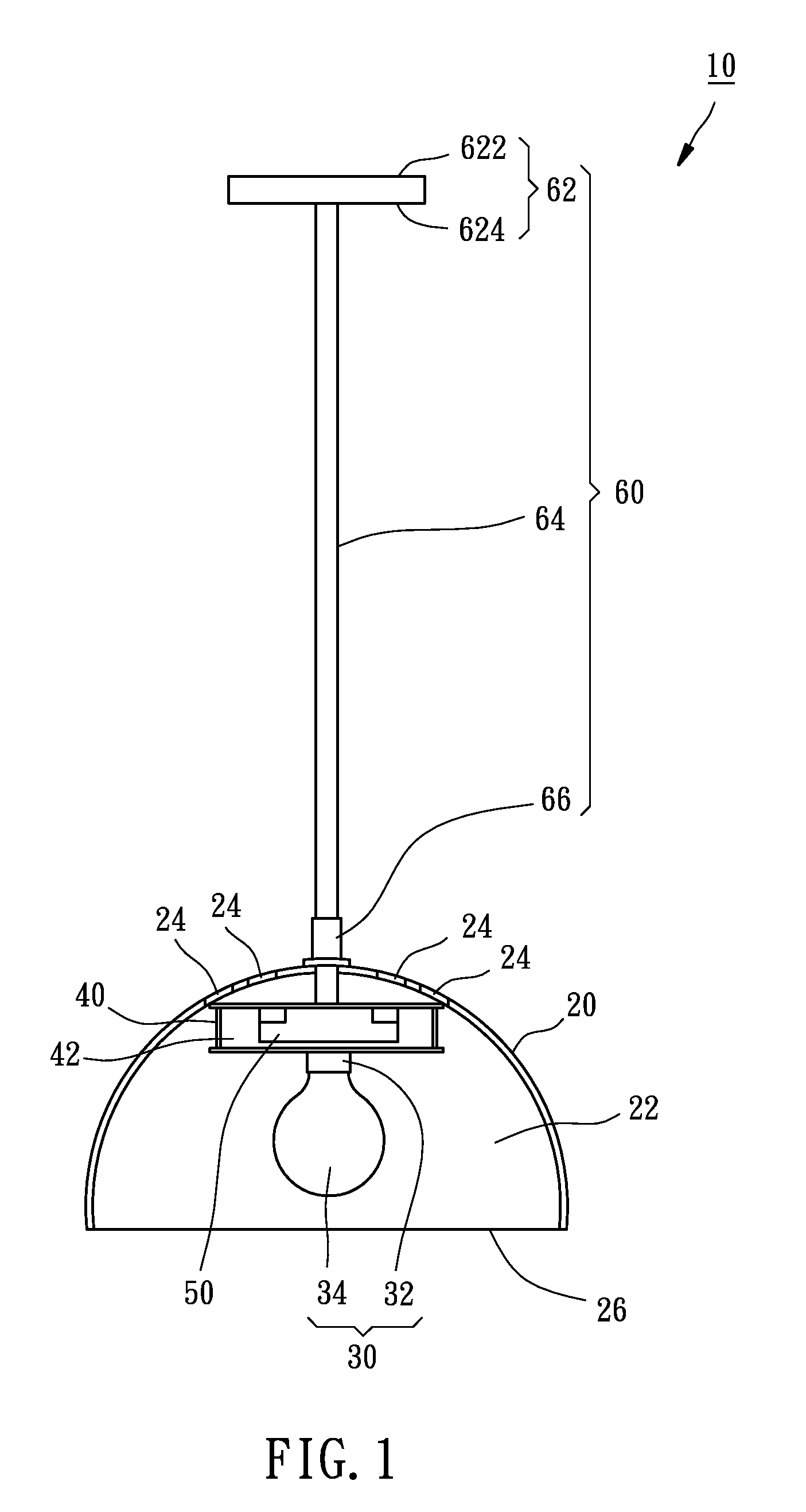 Illuminating and air-conditioning assembly