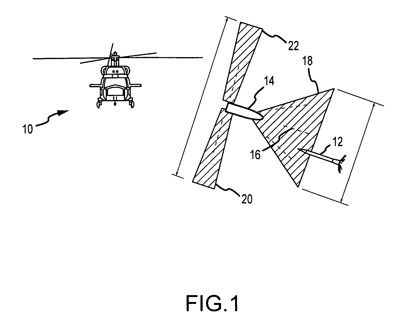 Dual-mass forward and side firing fragmentation warhead