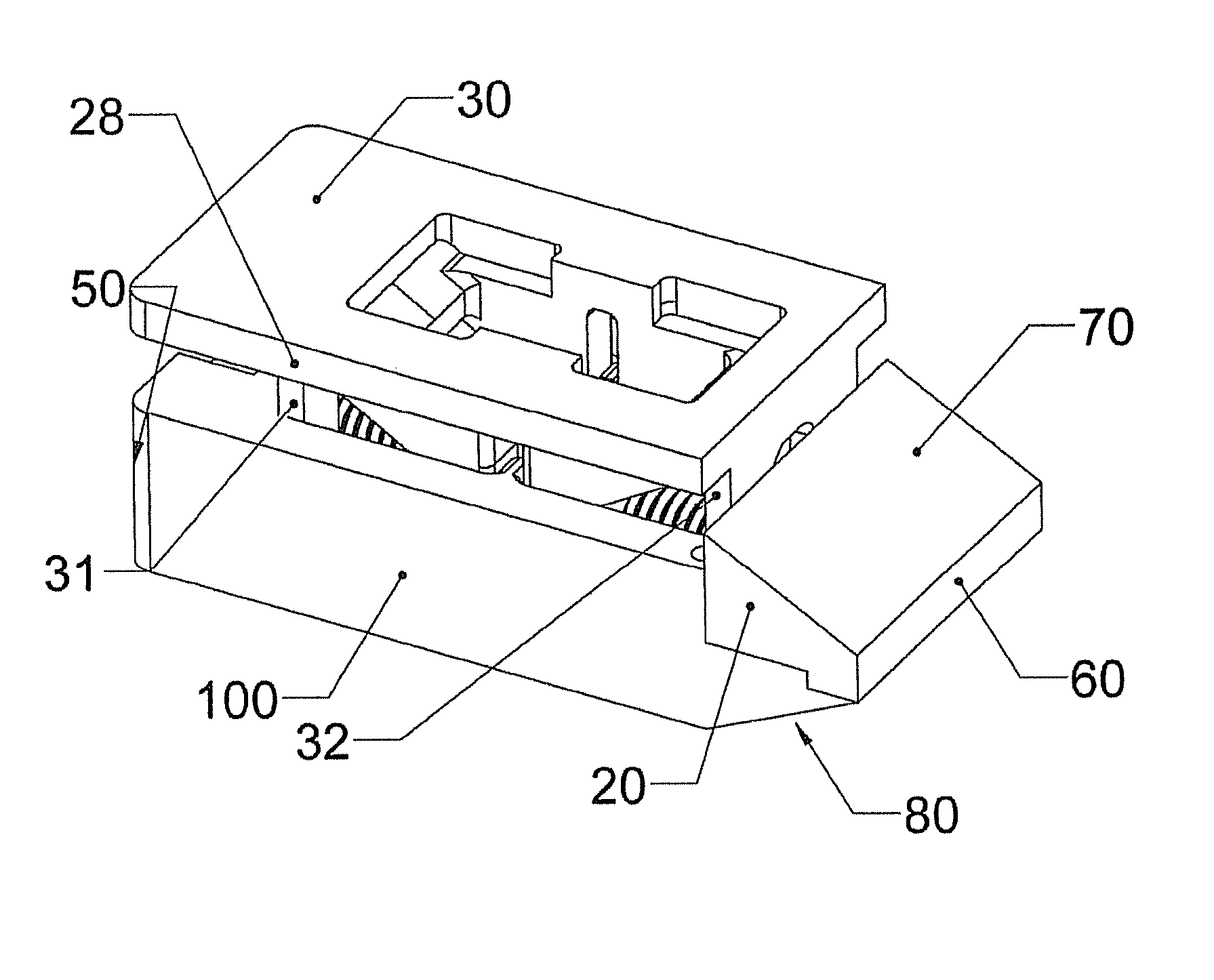 Expandable self-anchoring interbody cage for orthopedic applications