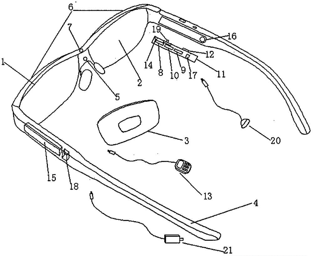 Intelligent glasses for amblyopia control and manufacturing method thereof