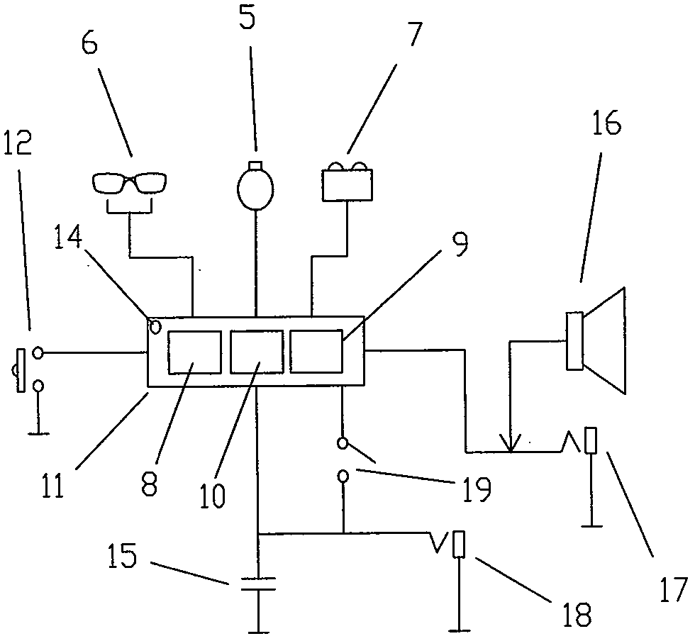 Intelligent glasses for amblyopia control and manufacturing method thereof