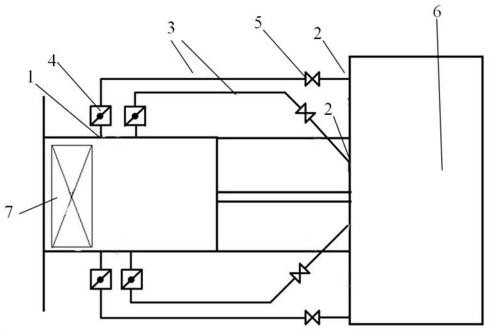 Unpowered multi-channel flue gas heating device and method