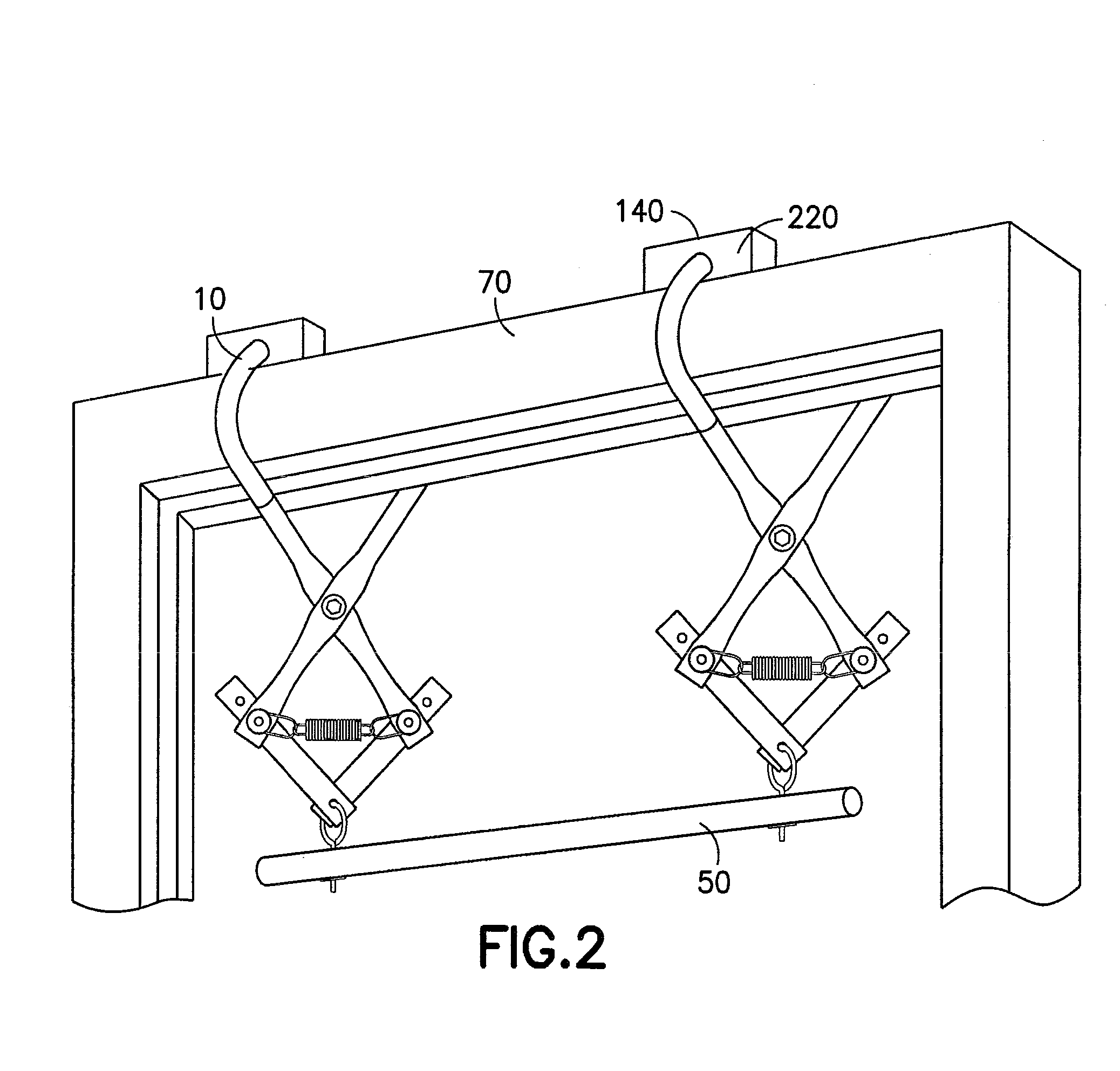 Portable therapeutic stretching, strengthening, and spinal traction device