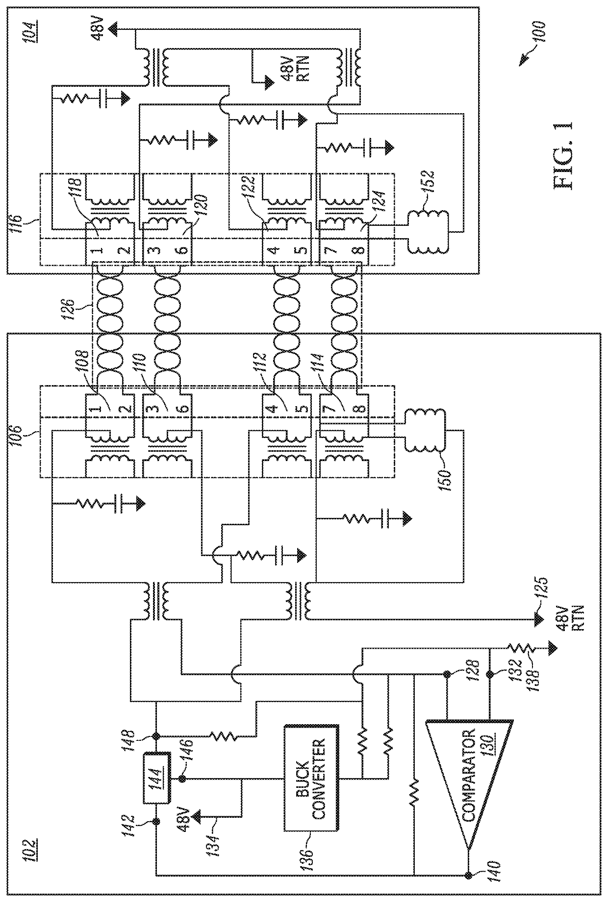 Ethernet power distribution systems, controllers, and methods