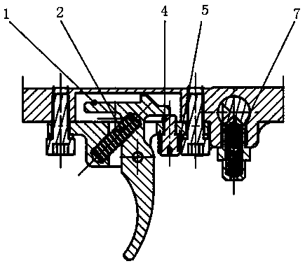 Support-free movable sniper rifle launching mechanism