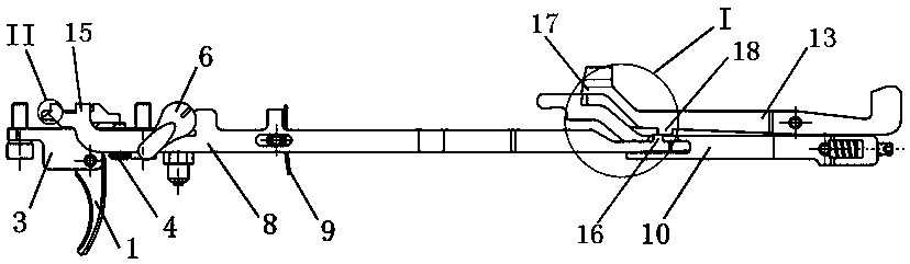 Support-free movable sniper rifle launching mechanism