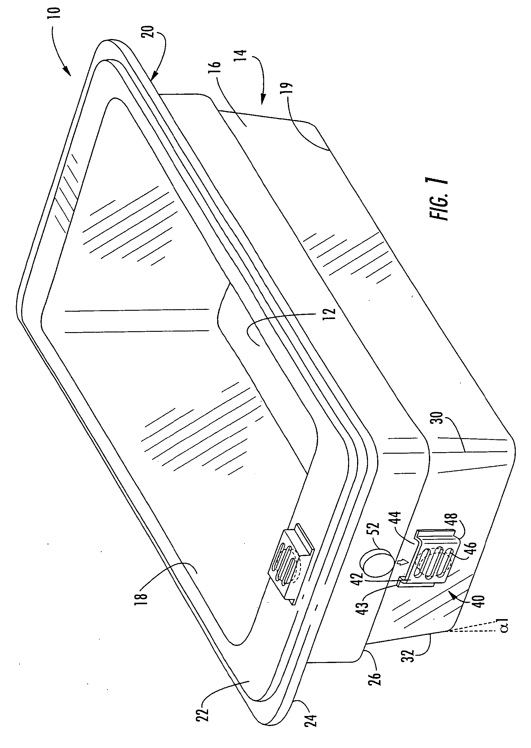 Container storage system and method