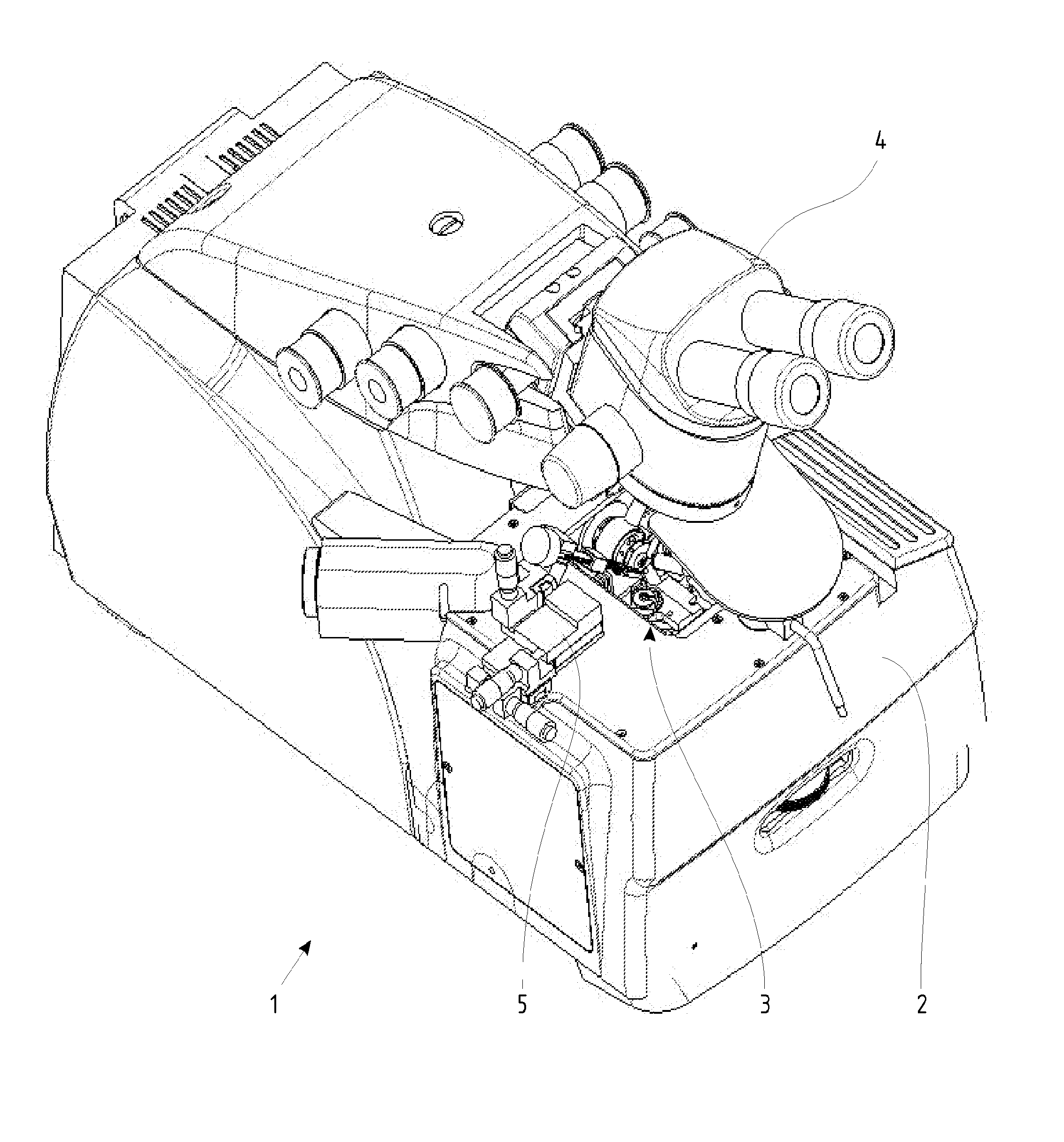 Micromanipulator for a cryomicrotome