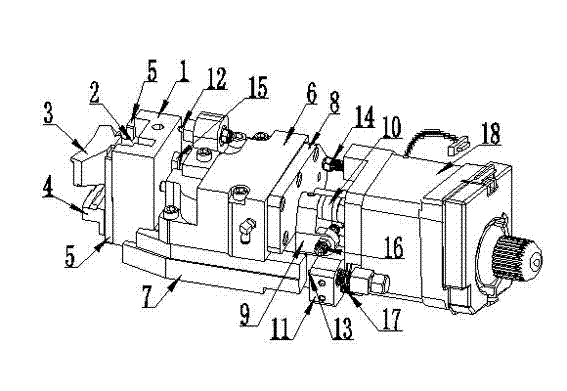 Circular knitting machine density regulating device with inductive alarm mechanism