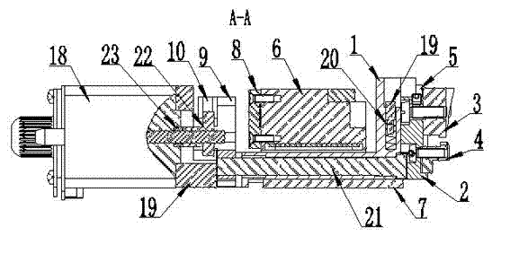 Circular knitting machine density regulating device with inductive alarm mechanism