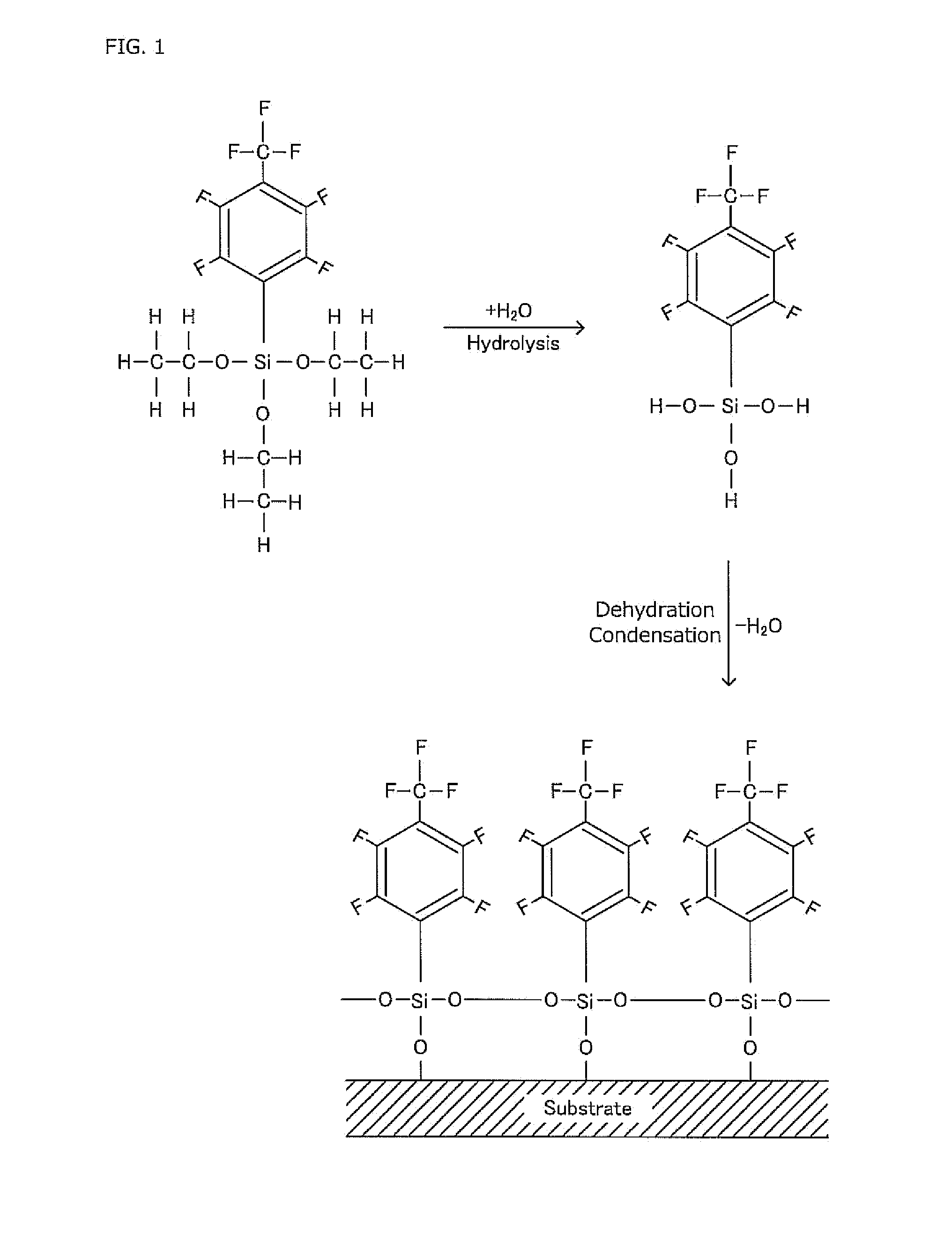 Water-repellent and oil-repellent coating, and formation method thereof