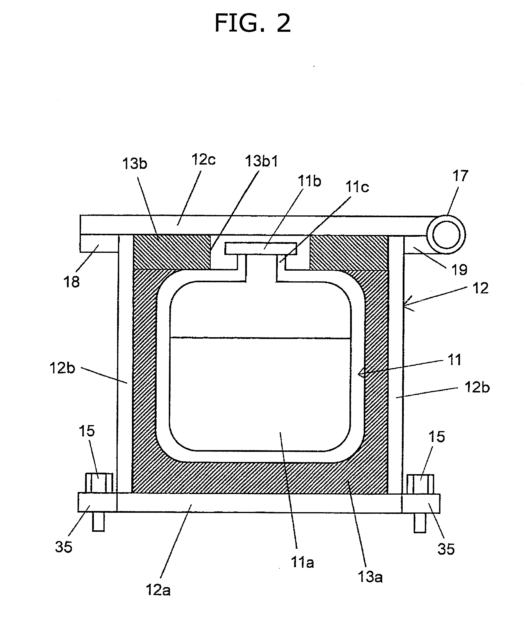 Aqueous Urea Tank Structure for Construction Machine