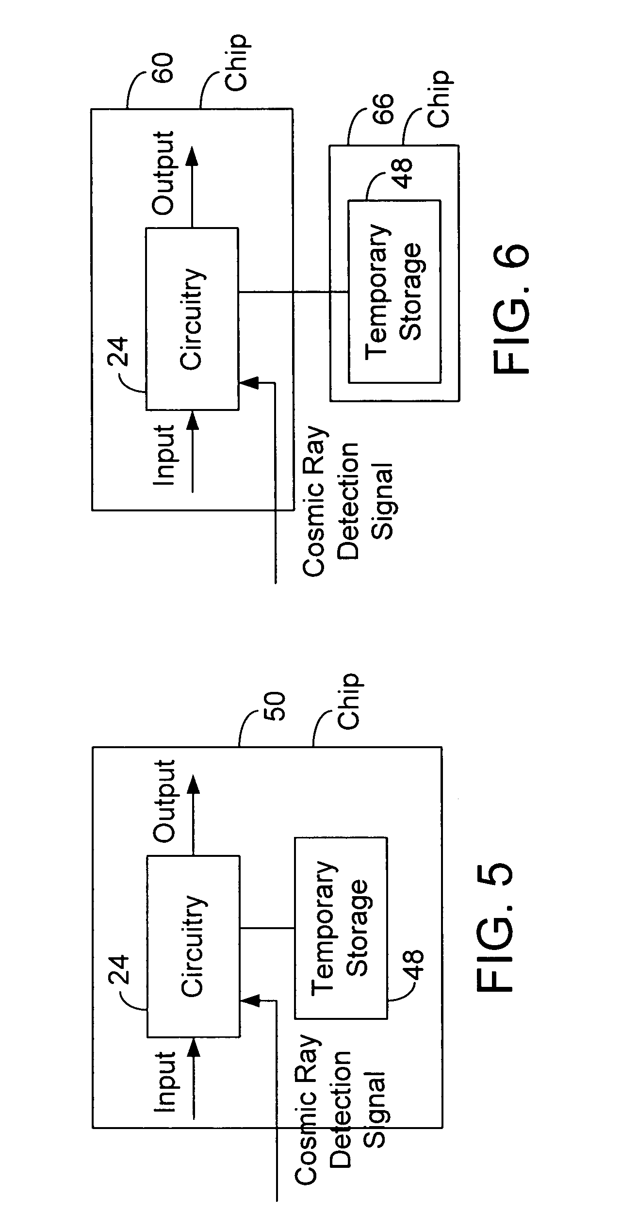 System with response to cosmic ray detection