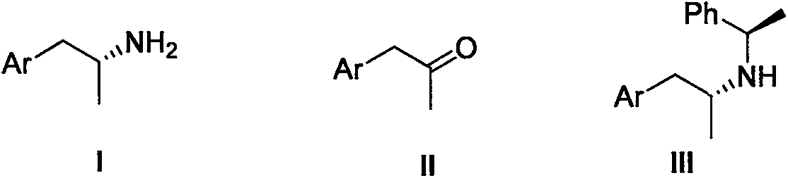 Improved synthetic method of (R)-1-aryl-2-propylamine