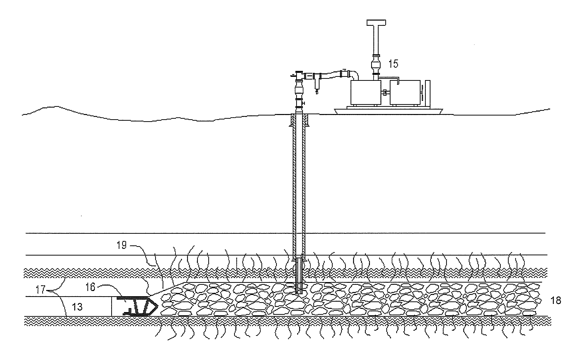 Mining method for co-extraction of non-combustible ore and mine methane