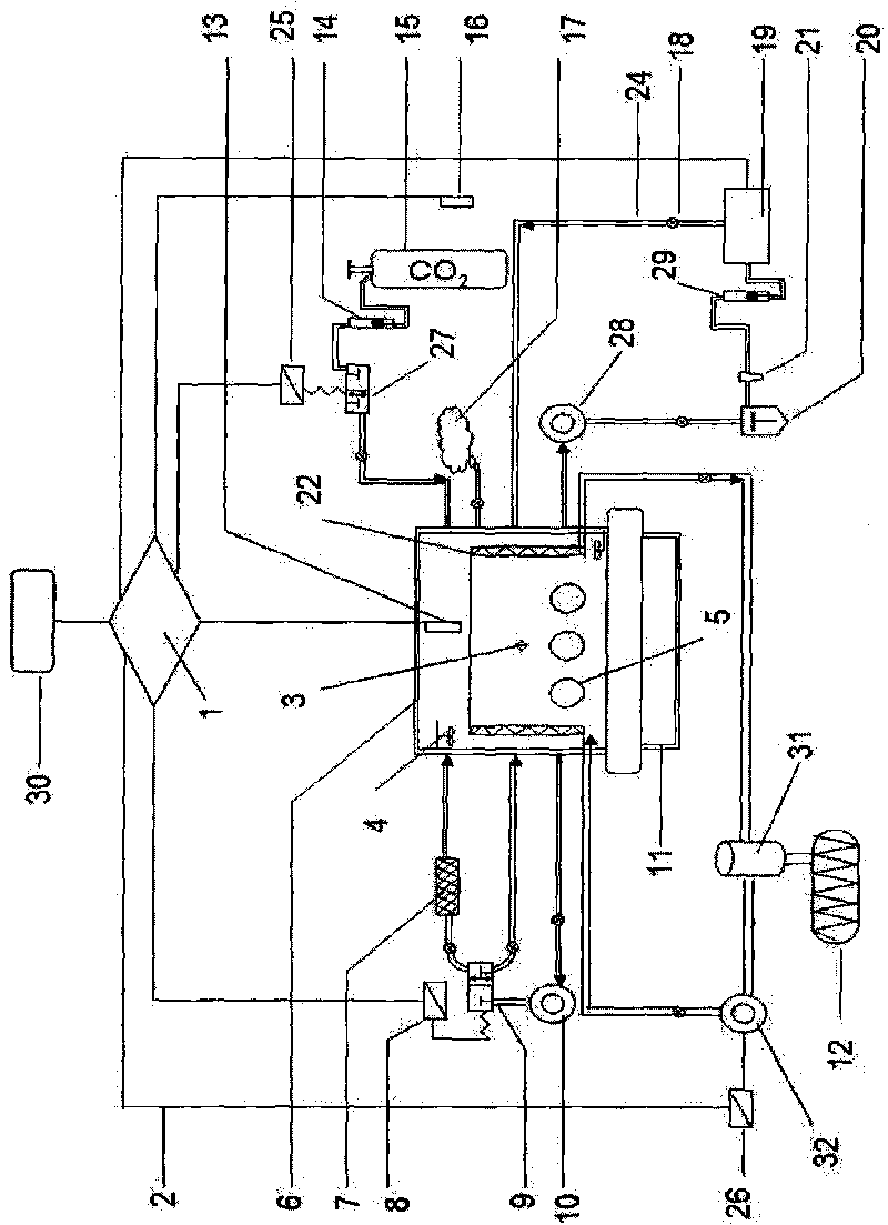 Field in-situ intelligent airtight vegetable growth chamber