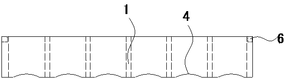 Greenhouse azolla germplasm resource anti-mix device and preservation method