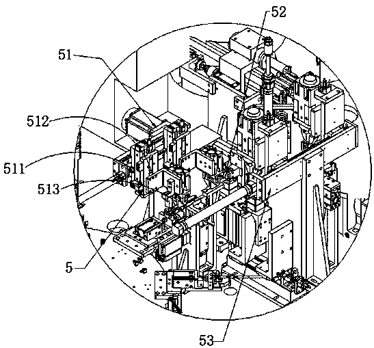 German-style hose hoop assembling machine