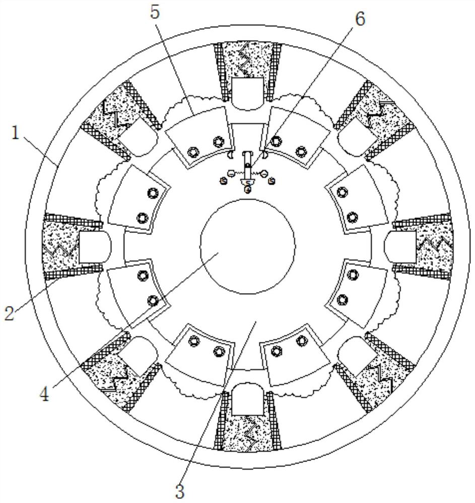 Stall self-locking fishing net device mechanism