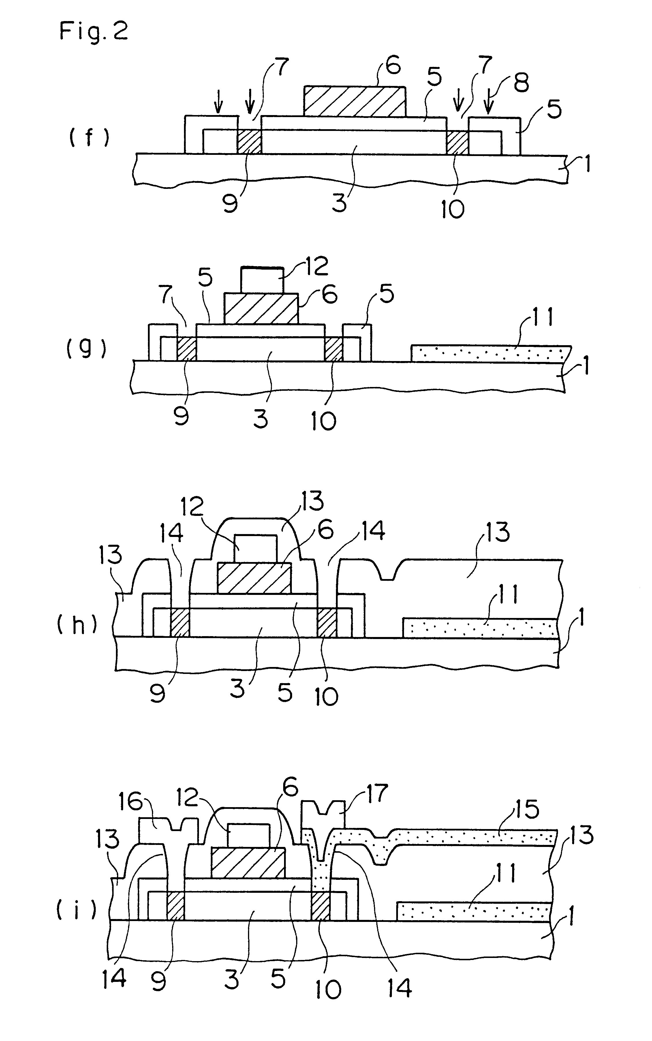 Semiconductor device manufacturing with amorphous film cyrstallization using wet oxygen