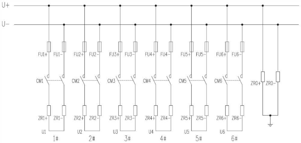 A high-power medium-voltage DC dry-type load device with on-line monitoring function