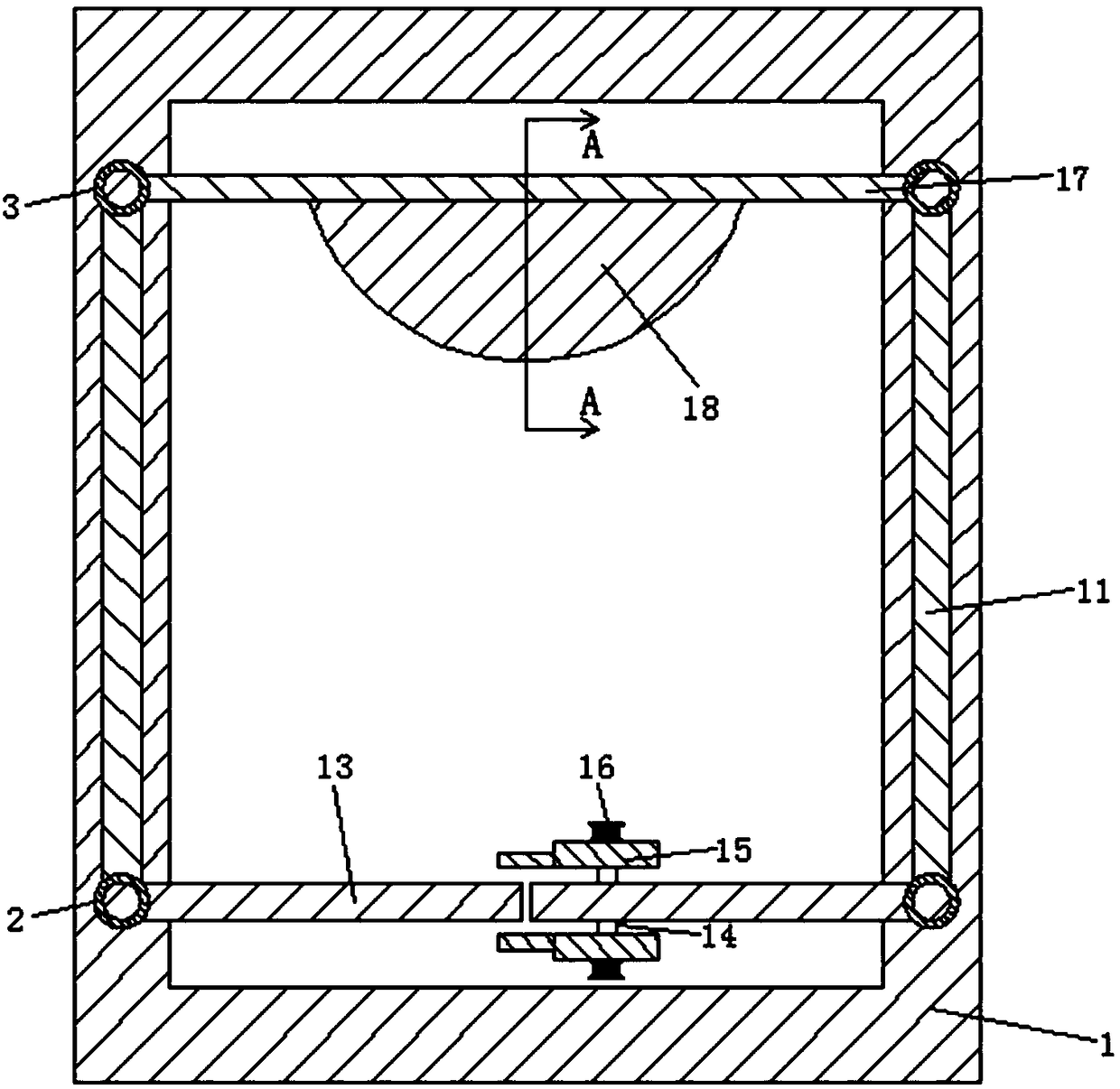 A walking assistinng device for postoperative rehabilitation of legs