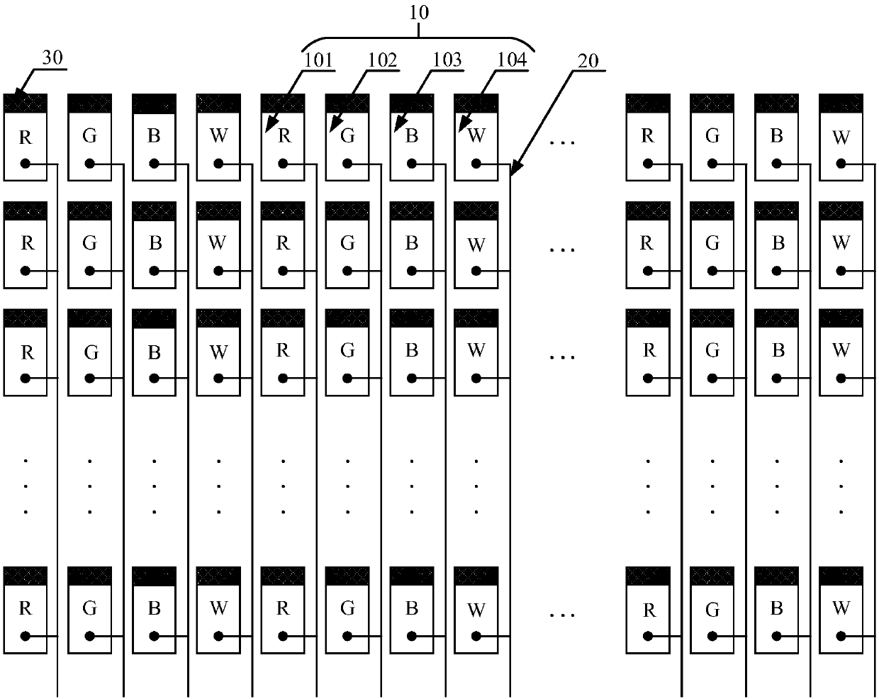 Pixel compensation method and device, storage medium, and display screen