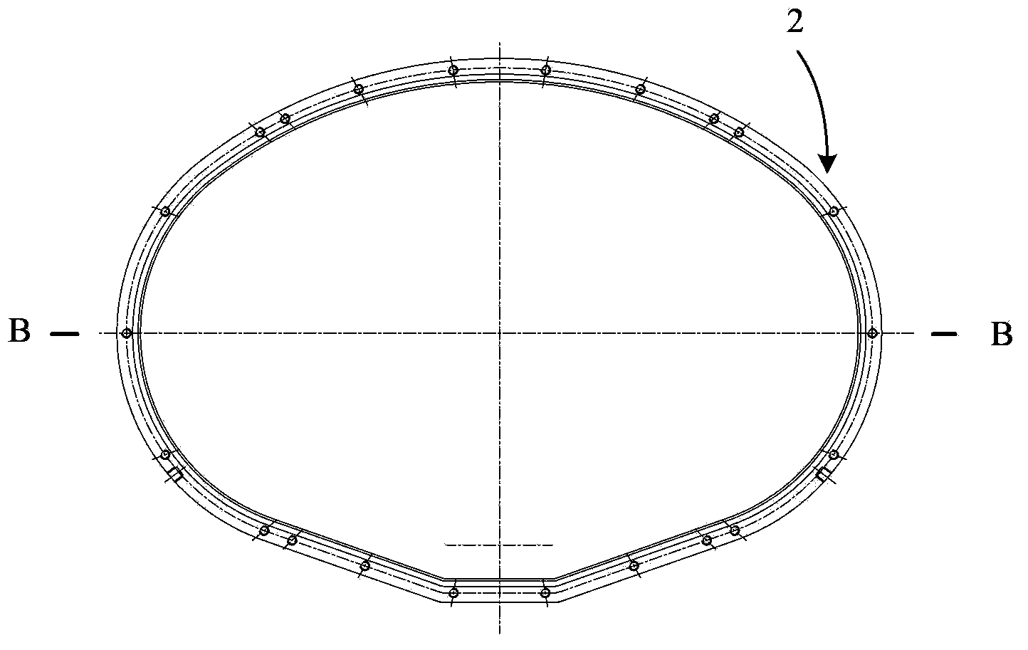 Swinging water-cooled vacuum gate valve and spool component thereof