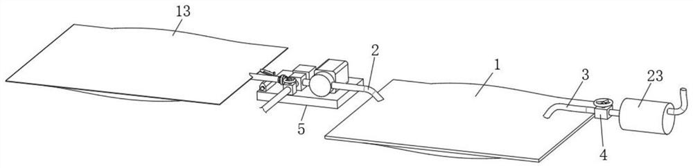 Gas sampling device for gas analyzer