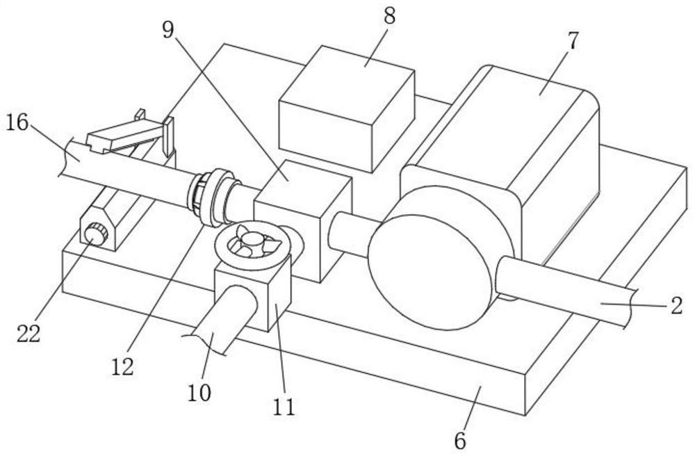 Gas sampling device for gas analyzer