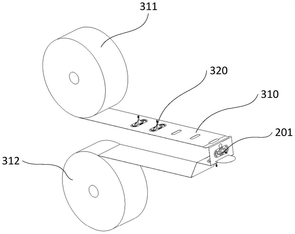 Unattended automatic sampling device for pharyngeal test