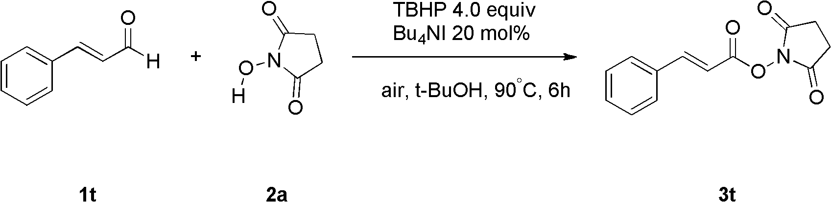 N-hydroxy ester preparation method