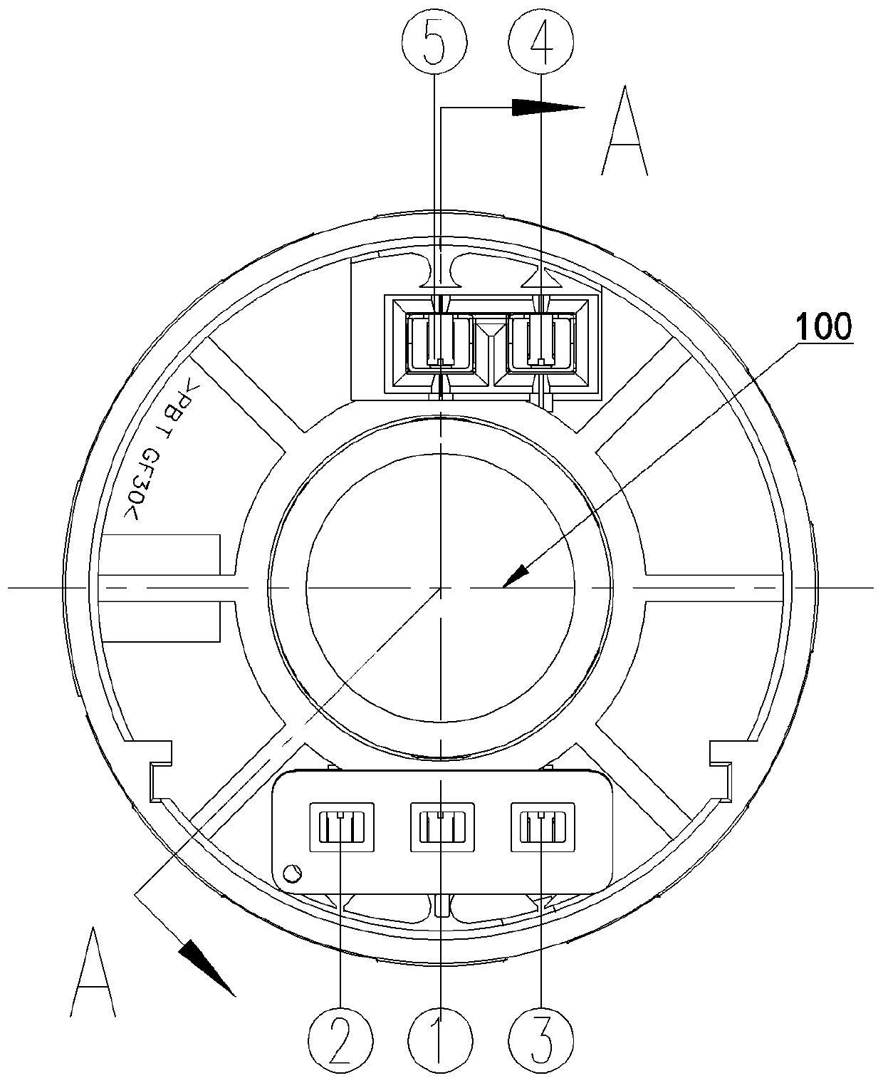 Motor winding enameled wire spontaneous heating curing method and winding motor adopting method